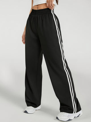 Damen Jogginghose Mit Seitenstreifen | Baggy