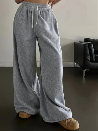 Damen Jogginghose Mit Weitem Bein | Baggy