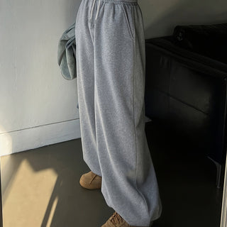 Damen Jogginghose Mit Weitem Bein | Baggy