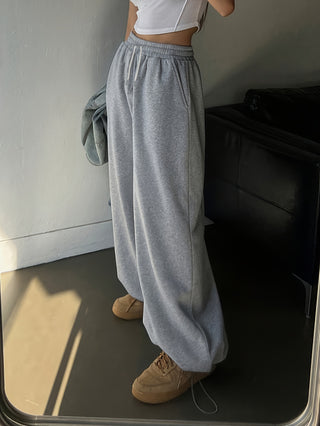 Damen Jogginghose Mit Weitem Bein | Baggy
