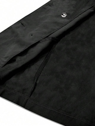 Damen Kurzer Trenchcoat Mit Gürtel | Regenmantel