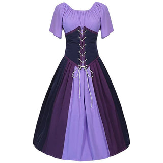 Damen Oktoberfest Dirndl Kleid Dreifarbig Mit Schnürung 2025