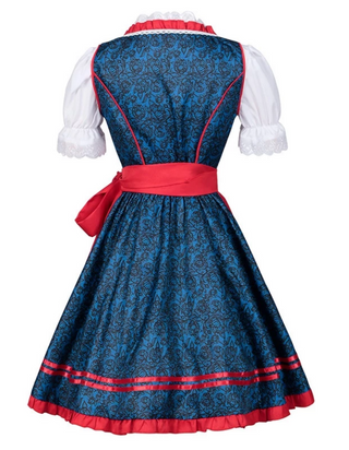 Damen Oktoberfest Dirndl Kleid Mit Schürze | 2025