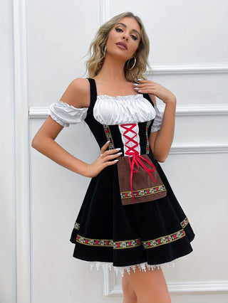 Damen Oktoberfest Dirndl Kleid Mit Stickerei | 2025