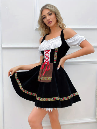 Damen Oktoberfest Dirndl Kleid Mit Stickerei | 2025
