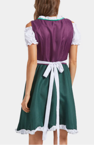Damen Oktoberfest Dirndl Kleid Mit Traditioneller Stickerei | 2025