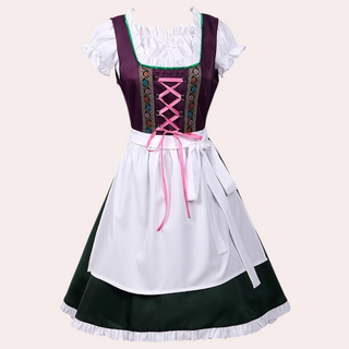 Damen Oktoberfest Dirndl Kleid Mit Traditioneller Stickerei | 2025