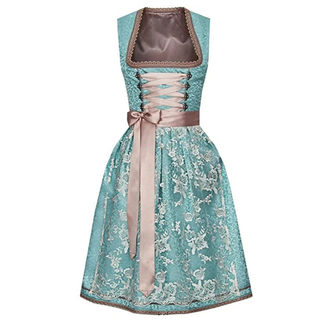 Damen Oktoberfest Dirndl Kleid Spitze | 2025