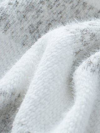 Damen Pullover Mit Gestreiftem Muster | Rollkragen