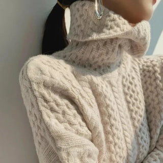 Damen Pullover Mit Grobstrick | Lang