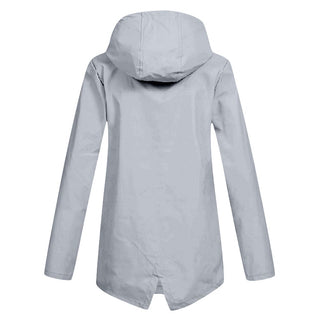 Damen Regenjacke Mit Klappentaschen | Lang