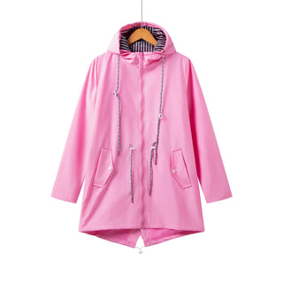 Damen Regenjacke Mit Kordelzug | Kapuzen