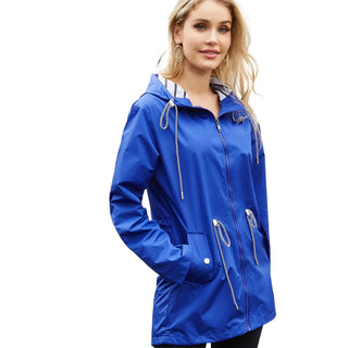 Damen Regenjacke Mit Kordelzug | Kapuzen
