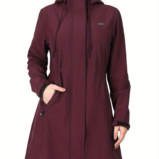 Damen Softshelljacke Lang Geschnitten | Übergangs