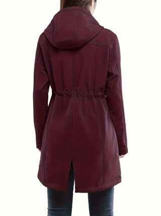 Damen Softshelljacke Lang Geschnitten | Übergangs