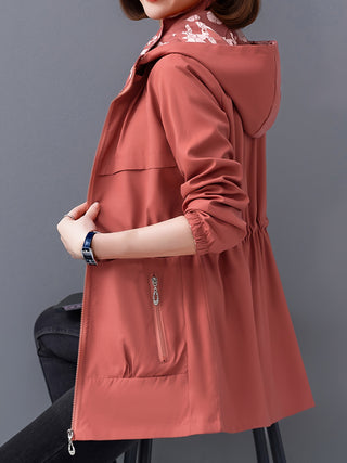 Damen Softshelljacke Mit Camouflagefutter | Übergangs