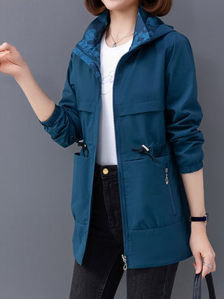 Damen Softshelljacke Mit Camouflagefutter | Übergangs