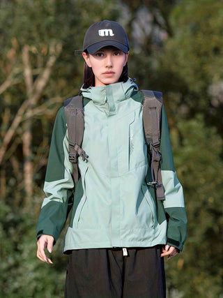 Damen Softshelljacke Mit Colorblock | Ski