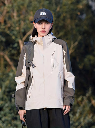 Damen Softshelljacke Mit Colorblock | Ski