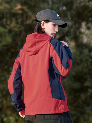 Damen Softshelljacke Mit Colorblock | Ski