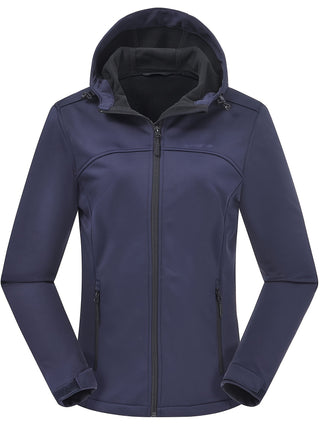 Damen Softshelljacke Mit Fleecefutter | Wander