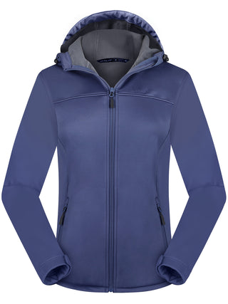 Damen Softshelljacke Mit Fleecefutter | Wander