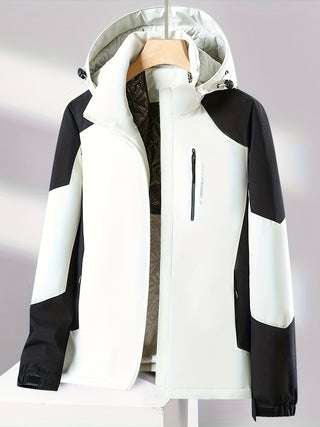 Damen Softshelljacke Mit Kontrastdesign | Ski