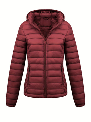Damen Steppjacke Mit Kapuze | Leichte Übergangsjacke