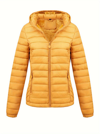 Damen Steppjacke Mit Kapuze | Leichte Übergangsjacke