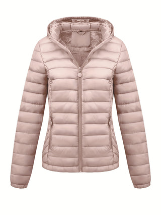 Damen Steppjacke Mit Kapuze | Leichte Übergangsjacke