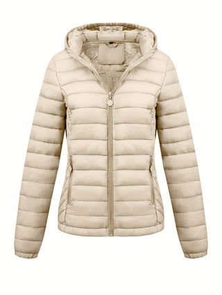 Damen Steppjacke Mit Kapuze | Leichte Übergangsjacke