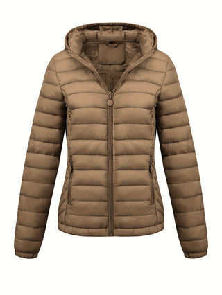 Damen Steppjacke Mit Kapuze | Leichte Übergangsjacke