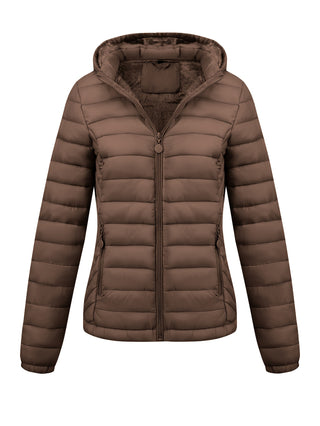 Damen Steppjacke Mit Kapuze | Leichte Übergangsjacke