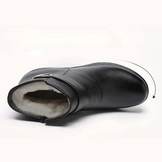 Damen Stiefeletten Mit Schnallenriemen | Winter
