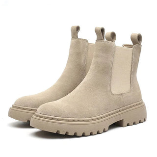 Damen Stiefeletten Mit Zugschlaufen | Plateau