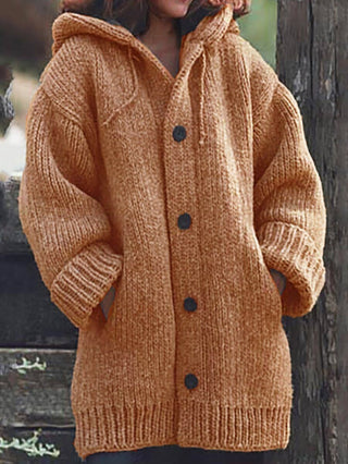 Damen Strickjacke Mit Flauschstruktur | Langarm