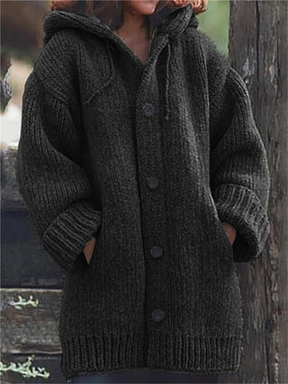 Damen Strickjacke Mit Flauschstruktur | Langarm