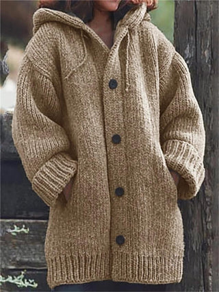 Damen Strickjacke Mit Flauschstruktur | Langarm
