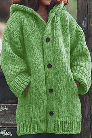 Damen Strickjacke Mit Flauschstruktur | Langarm