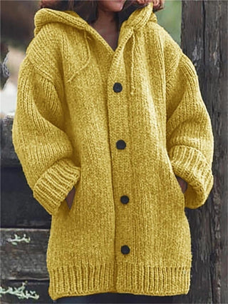 Damen Strickjacke Mit Flauschstruktur | Langarm