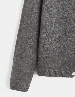 Damen Strickjacke Mit Knöpfen | Bootausschnitt