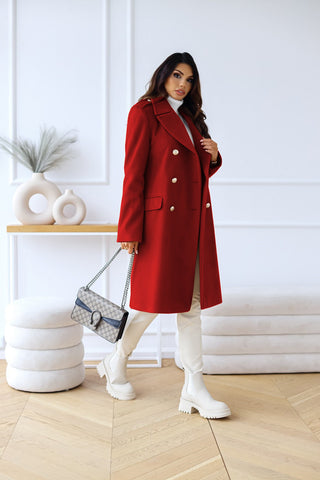 Damen Trenchcoat Lang Geschnitten | Winter
