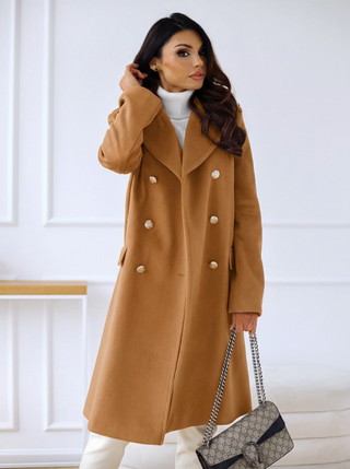 Damen Trenchcoat Lang Geschnitten | Winter