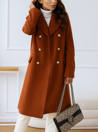 Damen Trenchcoat Lang Geschnitten | Winter
