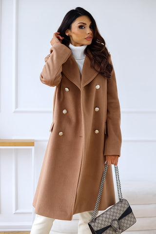Damen Trenchcoat Lang Geschnitten | Winter
