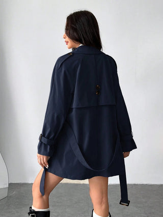 Damen Trenchcoat Mit Gürtel | Regenmantel