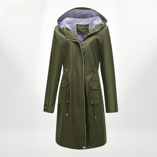 Damen Trenchcoat Mit Kordelzug | Übergangs