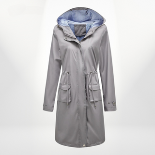 Damen Trenchcoat Mit Kordelzug | Übergangs