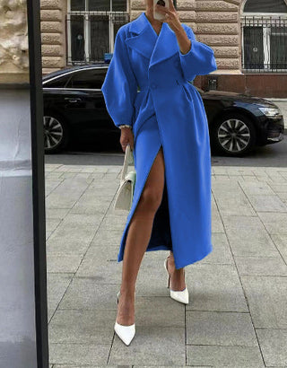 Damen Trenchcoat Mit Oversizekragen | Abend