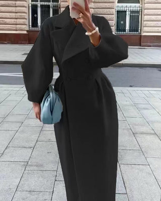 Damen Trenchcoat Mit Oversizekragen | Abend